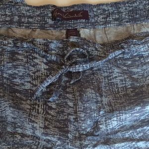 Gloria Vanderbilt 100% Rayon Capri | Size 22W